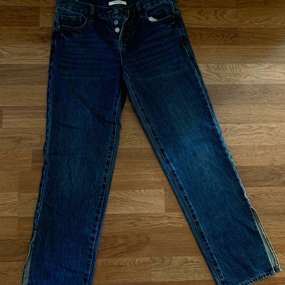 PacSun Dark Blue Straight Leg Jeans